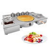 ALDKitchen Crepe Maker with Service Station | Nonstick Plate | 8 Pots and Tools Included