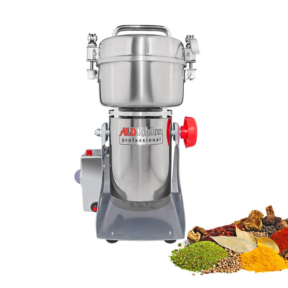 ALDKitchen Professional Grain Mill Grinder | High-Speed Grinder Machine | Swing Type Electric Grinder | 3000 Gr 110V