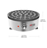 AP-541 Poffertjes Maker | Round Electric Poffertjes Pan | Stainless Steel | 50+ Round-Shape Dutch Pancakes