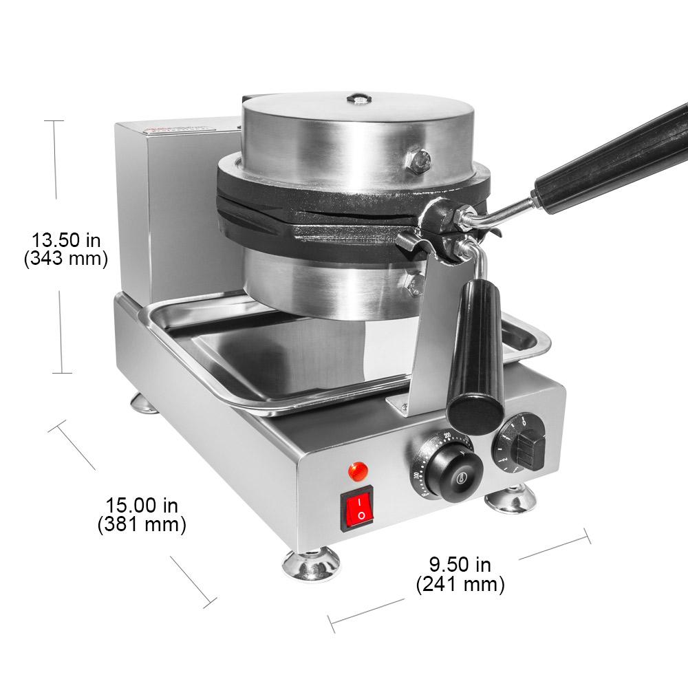 AP-127 Bubble Waffle Maker | Egg Waffle Machine | Improved Manual Thermostat | 360 Rotated Mechanism