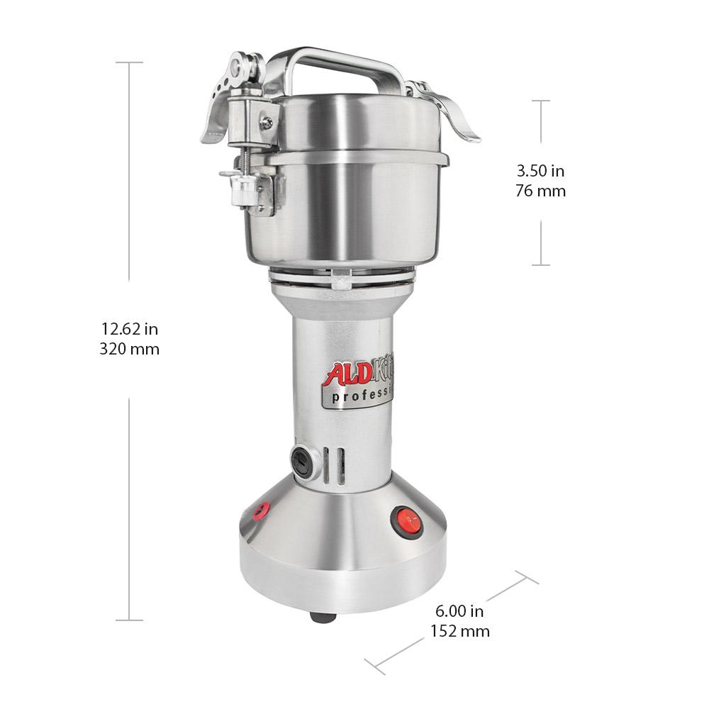A-V100 Grain Mill Grinder | High-Speed Grinder Machine | Vertical | 100gr