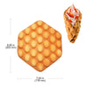 AP-124 Bubble Waffle Maker Machine | Egg Waffle Maker | Professional Rotated Iron | Improved Digital Thermostat