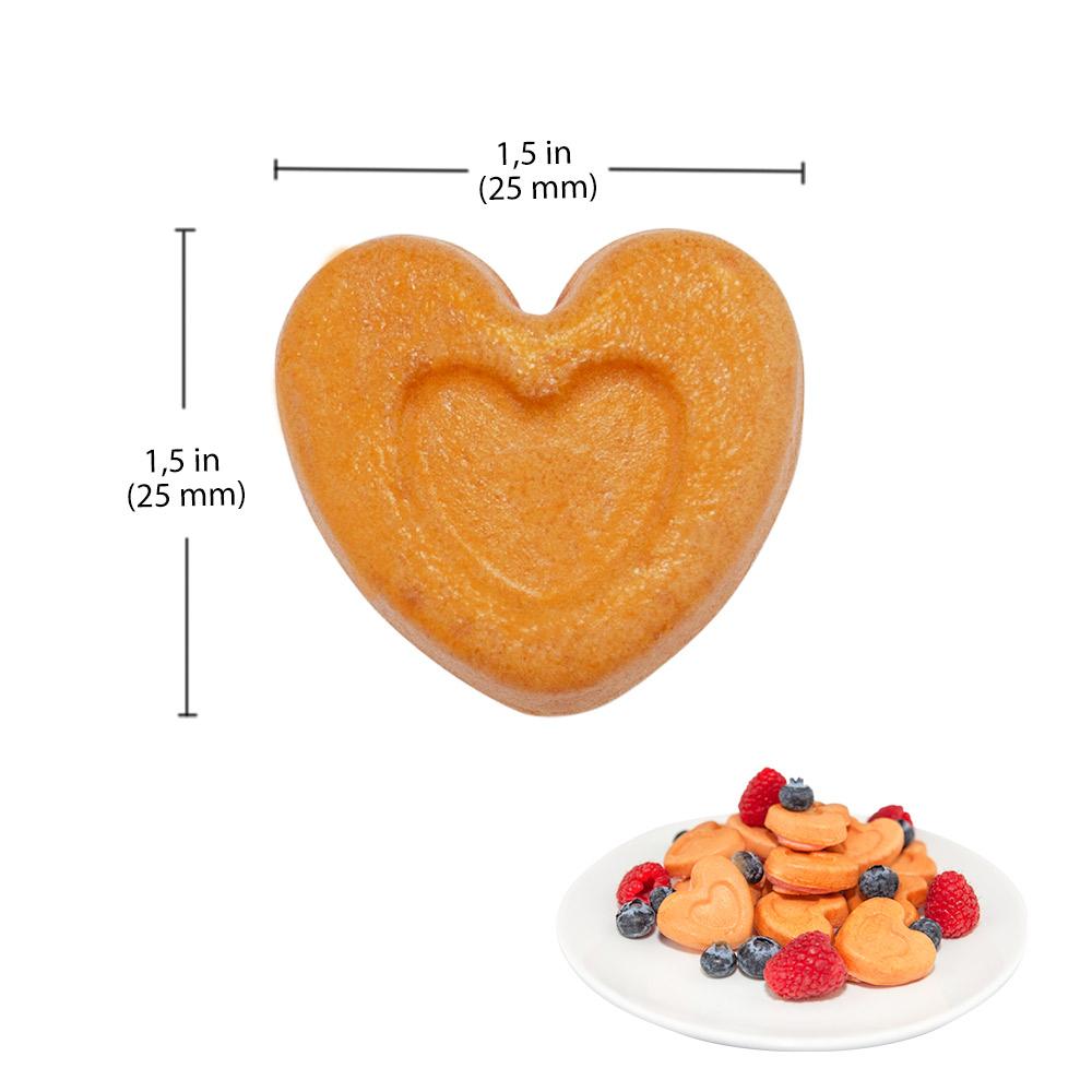 AP-552 Poffertjes Maker | 25 Pcs | Heart-Shaped Pancakes for Valentine's Day