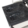 AP-741 Taiyaki Maker | Fish Waffle Iron | Stainless Steel Taiyaki Machine with Cast Iron Pan | 4 Open-Mouth Fish Waffles