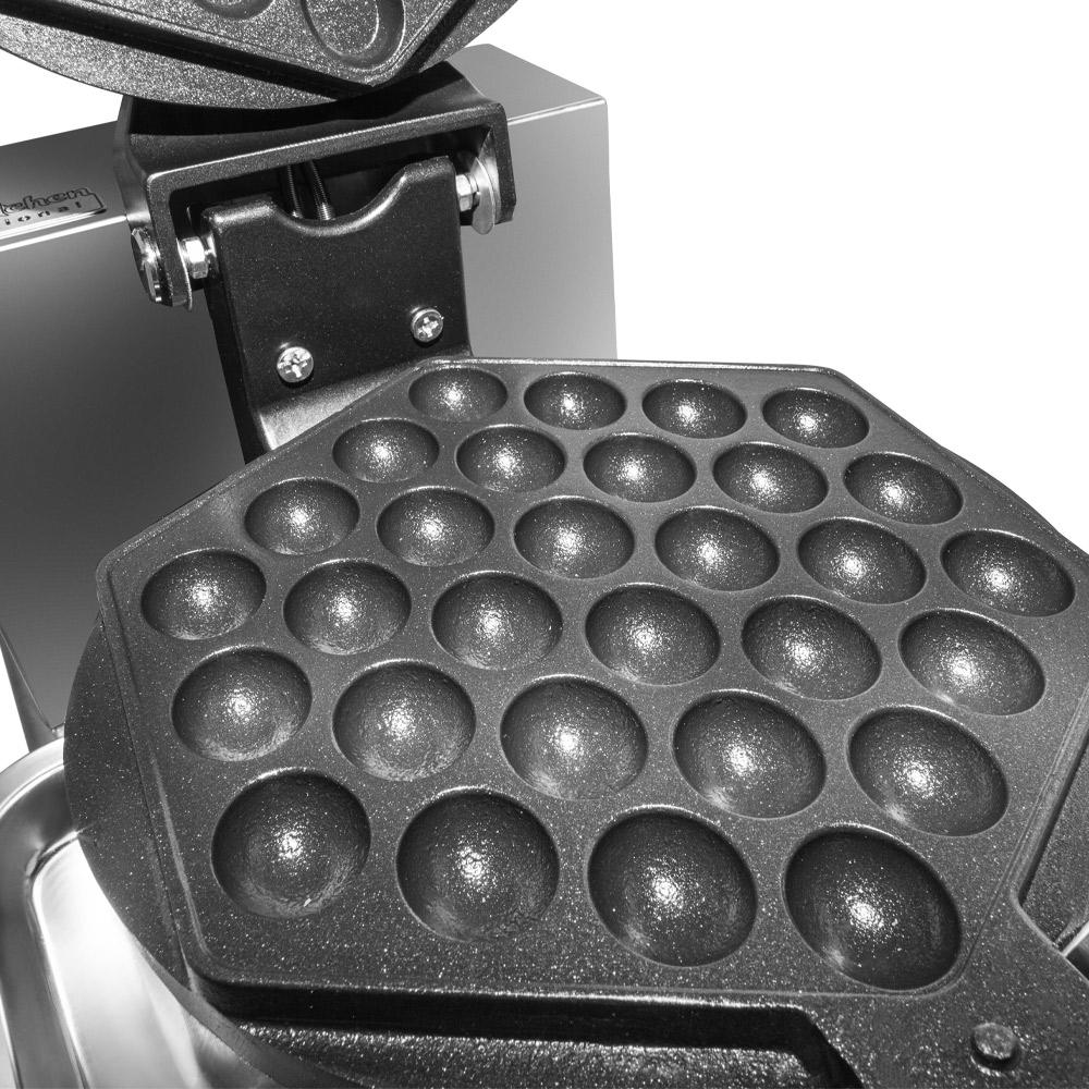 AP-127 Bubble Waffle Maker | Egg Waffle Machine | Improved Manual Thermostat | 360 Rotated Mechanism