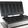 AP-503 Stick Waffle Maker | Professional Stainless Steel Waffle Iron | 6 Small Stick Waffles