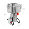 A-S3000 Professional Grain Mill Grinder | High-Speed Grinder Machine | Swing Type Electric Grinder | 3000 gr
