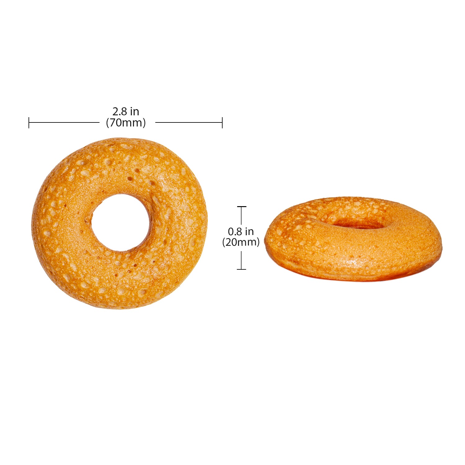 GorillaRock Mini Donut Maker | 6 Circle Donuts | Electric Donut Making Machine | 110V