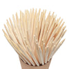 AC_ST7 Bamboo Sticks | Wooden Skewers for Corn Dogs, Candy Apples | 7-inch