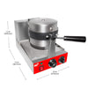 AR-HWB1A Belgian Waffle Maker Thick | Commercial | Waffle Iron with 360° Rotating Mechanism | Stainless Steel