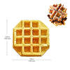 AP-454 Belgian Waffle Iron | Swing Type | 4 Pcs | Professional Use | Nonstick Plates