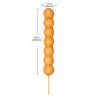 ALDKitchen Waffle Stick Maker | 3 Bead-Shaped Waffles | Waffles on a Stick Iron