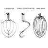 GR-20QT Food Mixer | Commercial Planetary Mixer with Dough Hook, Wire Whip & Beater | 20QT
