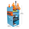 GorillaRock Boba Cup Sealing Machine Commercial | Electric Manual Cup Sealer | 300-500 cups/h | Cups 3.7” (95 mm) diameter/ 6.7” (170 mm) max height