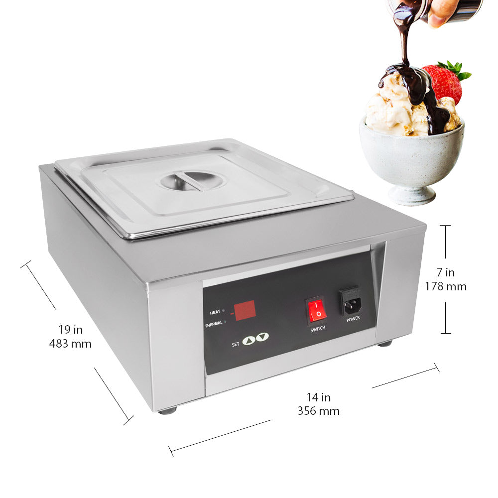 GorillaRock Chocolate Melting Machine | Electric Chocolate Melter | DIGITAL Control | 1 tank