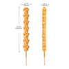 ALDKitchen Waffle Stick Maker | 3 Paw-Shaped Waffles | Round-Shaped Waffles