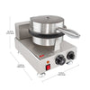AP-598 Ice Cream Waffle Cone Maker | Commercial Flat Waffle Cone and Egg Rolls Machine | Nonstick