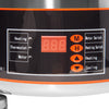 A-CF7D Chocolate Fountain | 7-tier Stainless Steel Chocolate Fondue Fountain for 100 persons | Digital