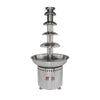 A-CF5M Chocolate Fountain | Stainless Steel Chocolate Fondue Fountain with 5 Tiers | Manual Control | 300W