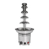 A-CF5M Chocolate Fountain | Stainless Steel Chocolate Fondue Fountain with 5 Tiers | Manual Control | 300W