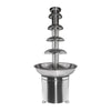 A-CF5D Chocolate Fountain | 5-tier Stainless Steel Chocolate Fondue Fountain | Digital Display | 300W