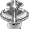 ALDKitchen Chocolate Fountain | 6-Tier Fondue Fountain with Digital Control | Stainless Steel | 110V
