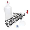 ALDKitchen Churro Filling Gun | Manual Spanish Doughnuts Filler | 1 L | Stainless Steel