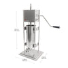 A-FV05L Churro Maker Commercial | Churro Machine for Commercial Use | Stainless Steel | 5L Capacity | Manual Control