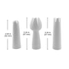 GorillaRock Whipped Cream Dispenser | 1L Cream Whipper | + 3 Decorating Nozzles