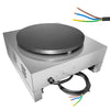 GorillaRock Pancake Maker | Commercial Electric Crepe Machine | No Plug | Stainless Steel