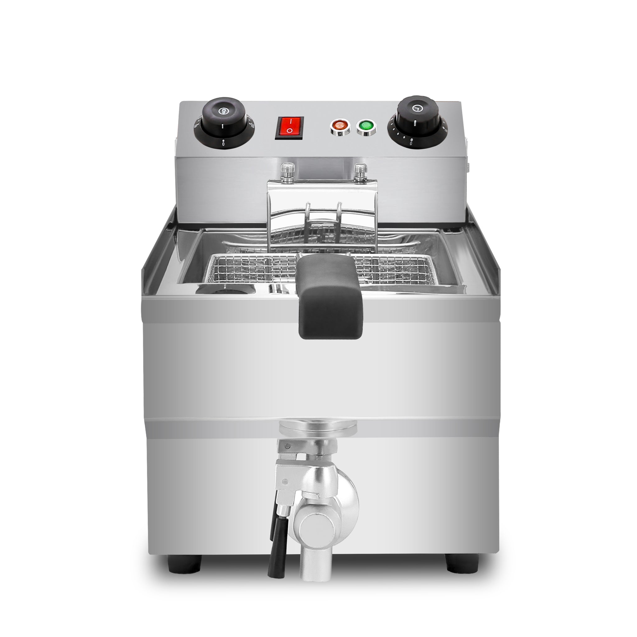 AP-399 Commercial Deep Fryer | 11.5 L | Electric Oil Fryer | Snack Machine with Removable Basket
