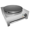 GorillaRock Pancake Maker | Commercial Electric Crepe Machine | No Plug | Stainless Steel