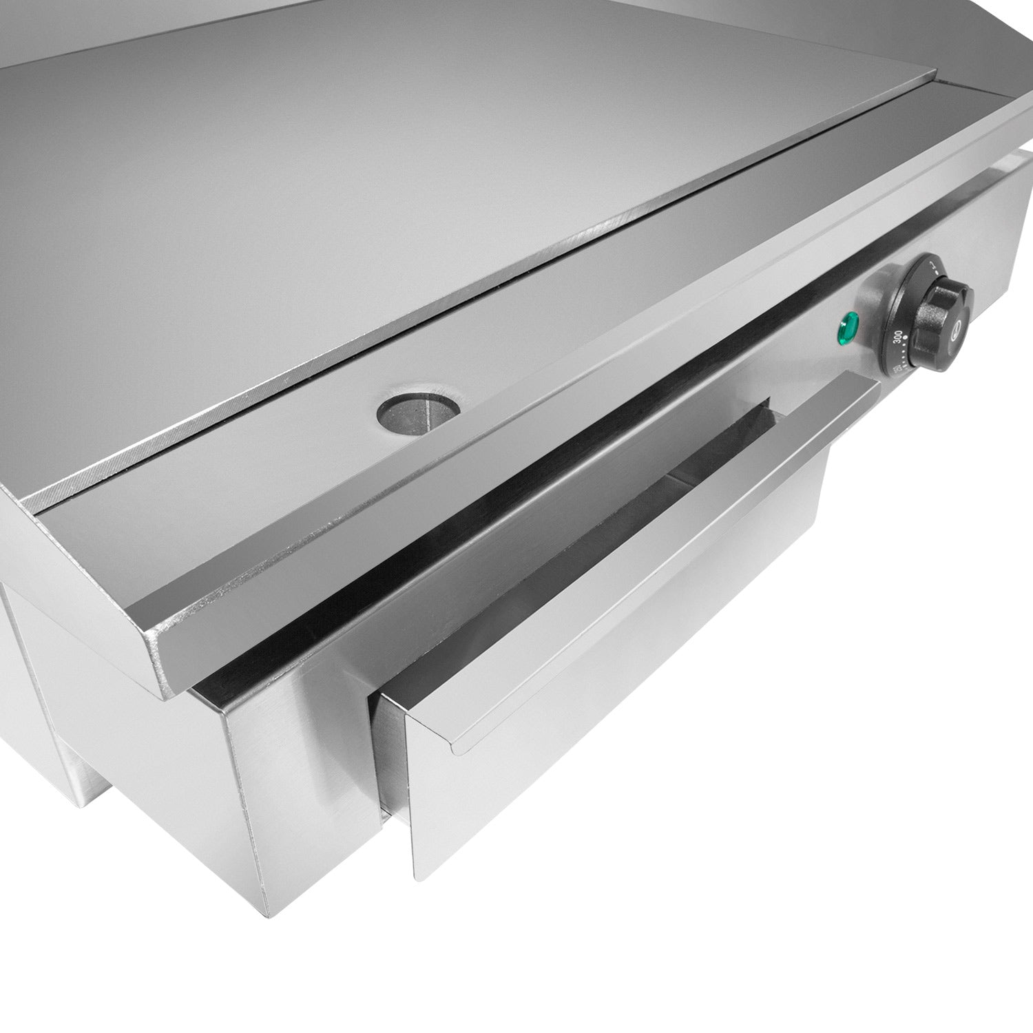 GorillaRock Electric Flat Top Griddle | Single or Dual Thermostat | Stainless Steel Teppanyaki Grill | Manual Large / 110V