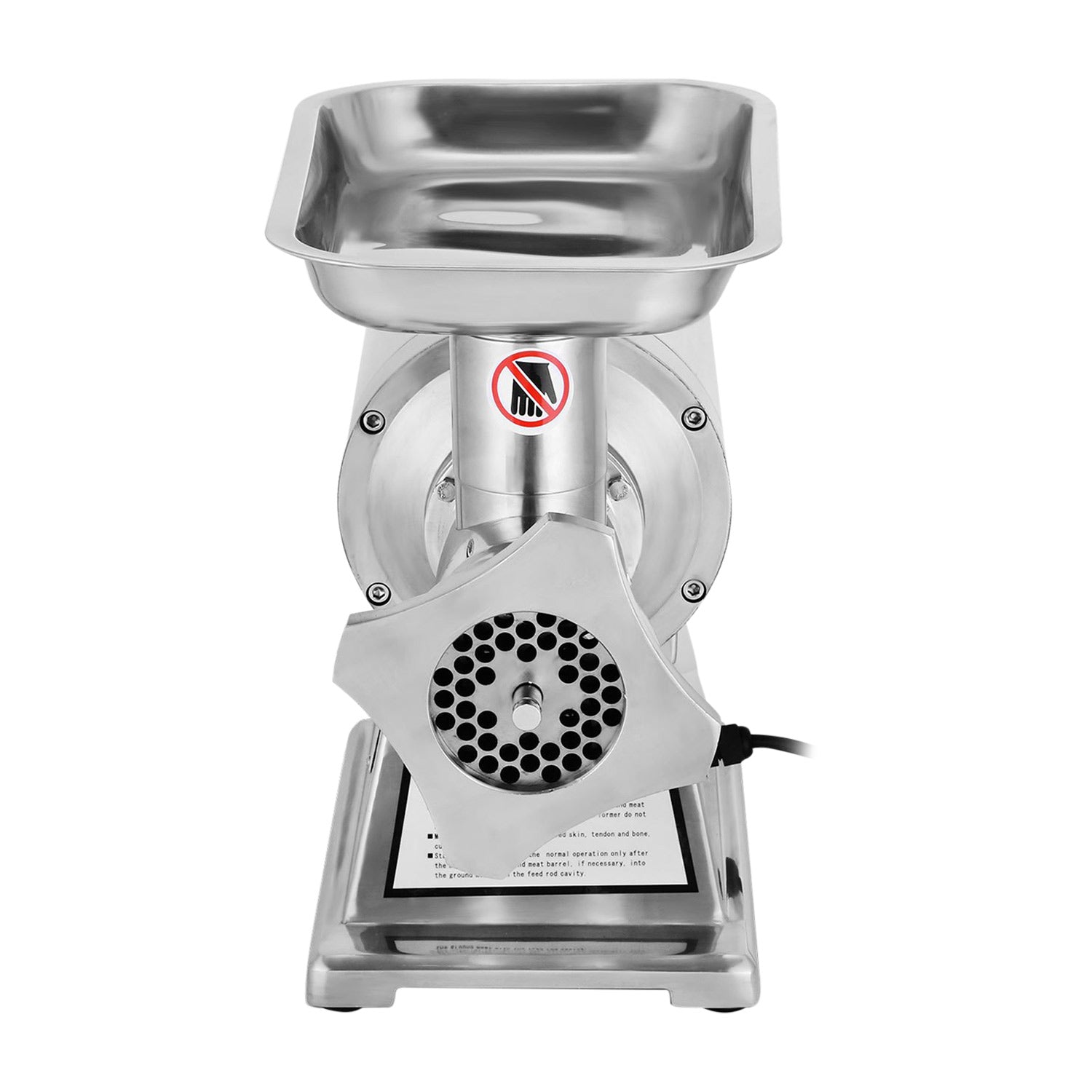 GorillaRock Meat Grinder Commercial | Electric Sausage Stuffing Maker | Stainless Steel Meat Chopper 110V