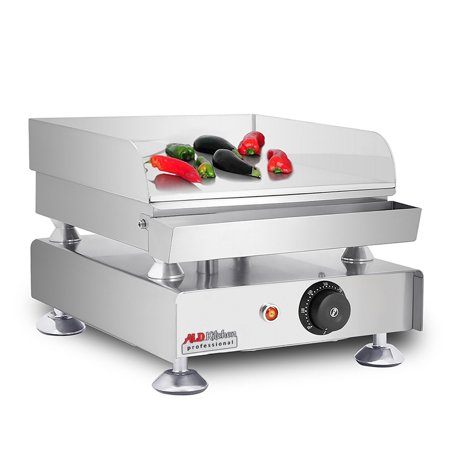  Small / 110V, flat top grill