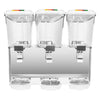 A-DG6LYJ3 Beverage Dispenser | 3-Tank Cold Drinks Dispenser | 18 L x 3