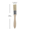 ALDKitchen Grill Brush | Natural Basting Brush with Wooden Handle | BBQ Brush
