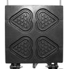 ALDKitchen Heart Waffle Maker | Heart-Shaped Waffles on a Stick | 4 Pcs | 110V