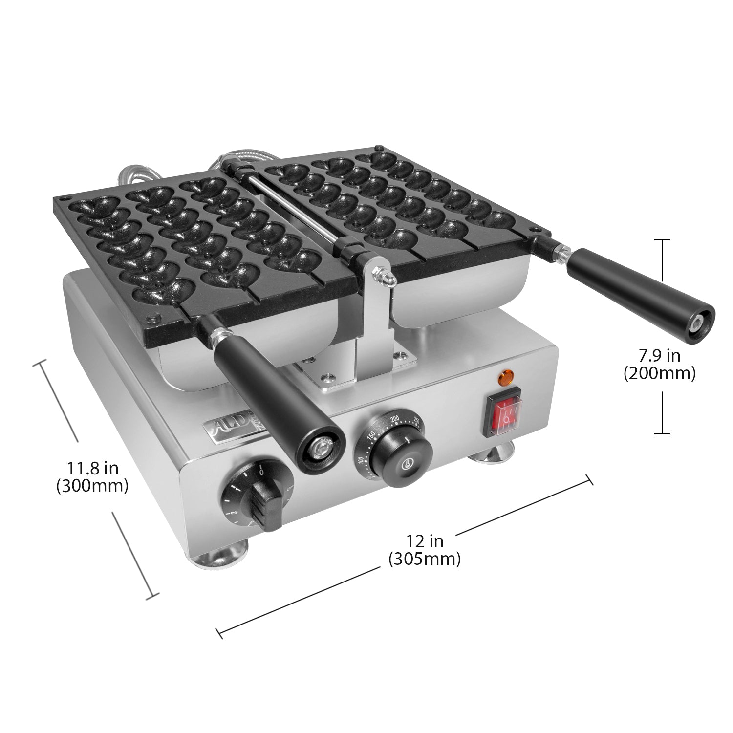 Kitchen Appliances Heart Shaped Waffle Early Baking Machine - Temu