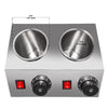 AP-311S Sauce Dispenser Commercial | Electric Sauce Heater | 2-Head Sauce Warmer | Stainless Steel