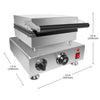 AP-517 Square Waffle Cone Maker | Ice Cream Cone Waffle Iron | Nonstick