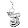 ALDKitchen Commercial Shaved Ice Machine | Ice Crusher for Snow Cones and Frozen Drinks | 440 lbs/h | Stainless Steel