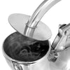 ALDKitchen Commercial Shaved Ice Machine | Ice Crusher for Snow Cones and Frozen Drinks | 440 lbs/h | Stainless Steel