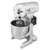 GR-20QT Food Mixer | Commercial Planetary Mixer with Dough Hook, Wire Whip & Beater | 20QT