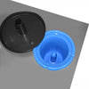 A-GK80 Commercial Ice Maker | 80 KG per 24H | Automatic Ice Making Machine with Scoop and Connection Hoses