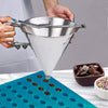 ALDKitchen Pancake Batter Dispenser | Funnel Dispenser with Stand | 2 Nozzles 
