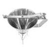 ALDKitchen Pancake Batter Dispenser | Funnel Dispenser with Stand | 2 Nozzles 