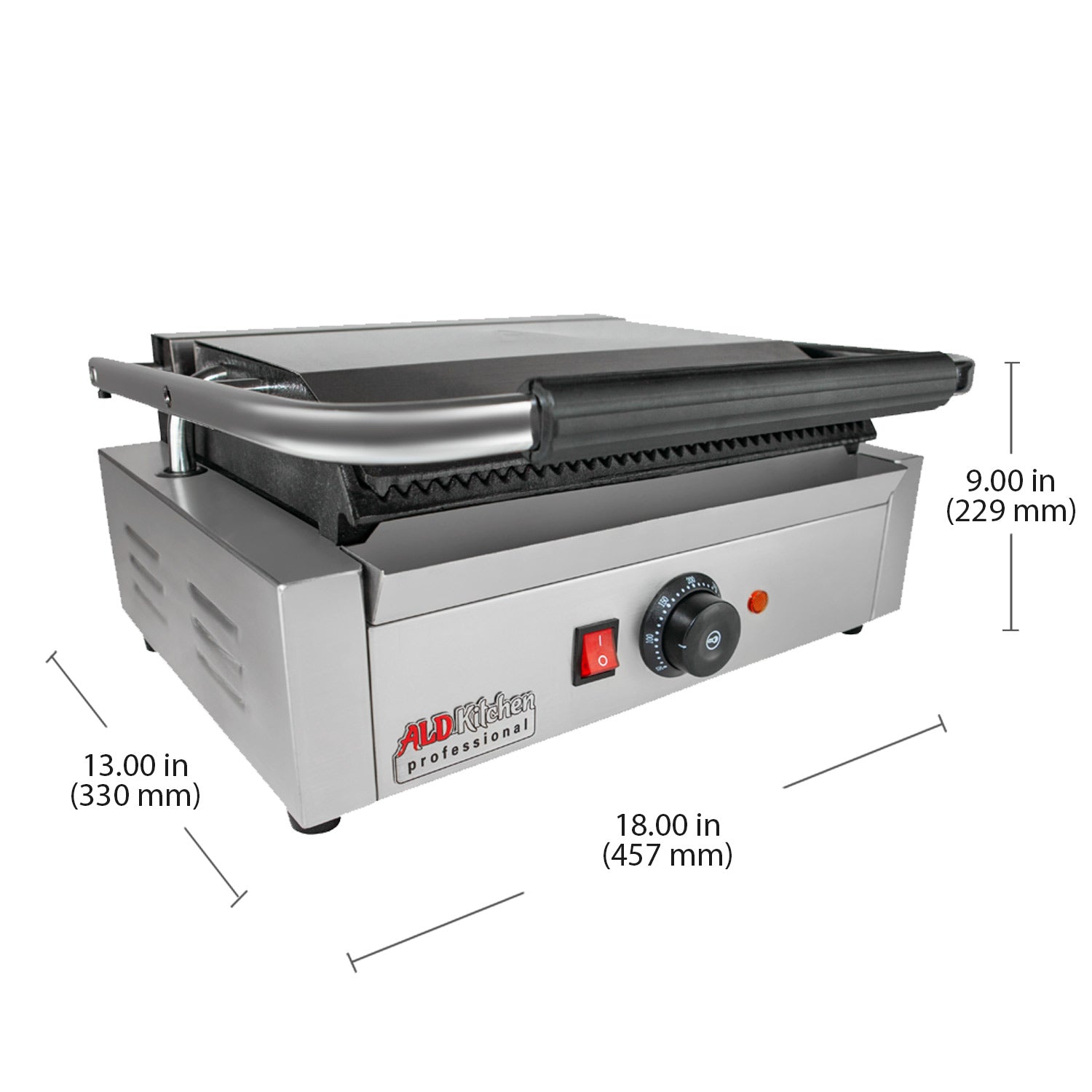 ALDKitchen Panini Press  Sandwich Maker Machine with Big Surface