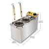 AP-385 Electric Pasta Cooker | Noodle Machine | 2-Basket Pot for Pasta and Noodles | Stainless Steel | 2kW