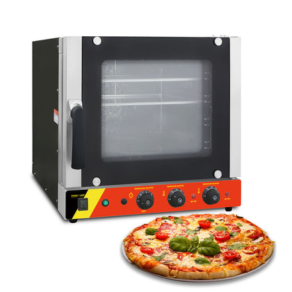 ALDKitchen Pizza Maker | Electric Pizza Oven | Separately Controlled Thermostats | Stainless Steel | 220V